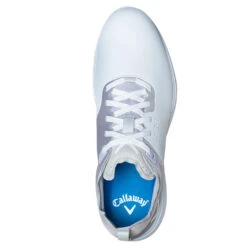 Front Page -Left Hand Golf Callaway Nitro Pro White Blue Golf Shoe 2