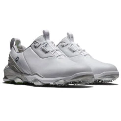 FootJoy Tour Alpha 55505 Golf Shoes -Left Hand Golf FootJoy Tour Alpha Golf Shoes White Grey Lime 5