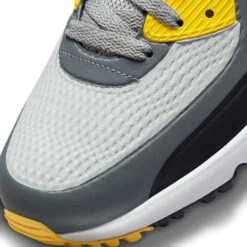 Nike Air Max 90G Golf Shoes -Left Hand Golf Nike Air Max 90 G Golf Shoes Smoke Grey Yellow 5