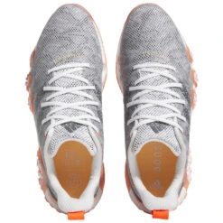 Front Page -Left Hand Golf adidas CODECHAOS 22 Shoes White Grey Solar Red 2